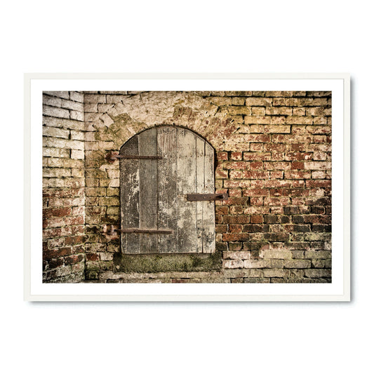 Iron, Wood and Bricks - Fine Art Print