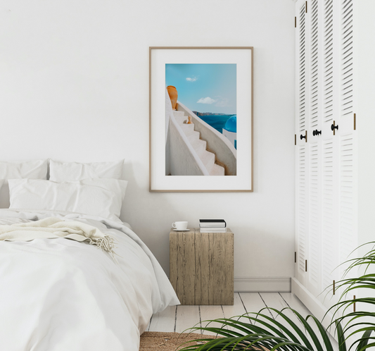 "Terracotta" Santorini Wall Art