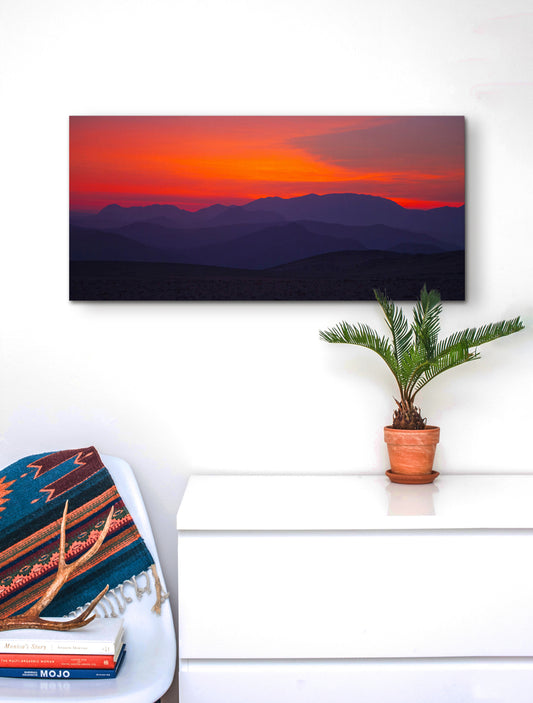 "Sunrise Serra Cafema" Desert Wall Art