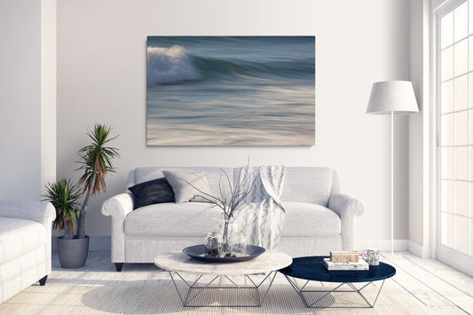 Fine Art Prints - "Deep Blue Surf" | Coastal Abstract Photography