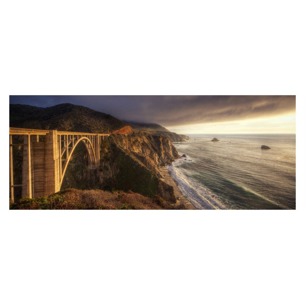 Fine Art Prints - "Golden Coast" | Coastal Landscape Photography