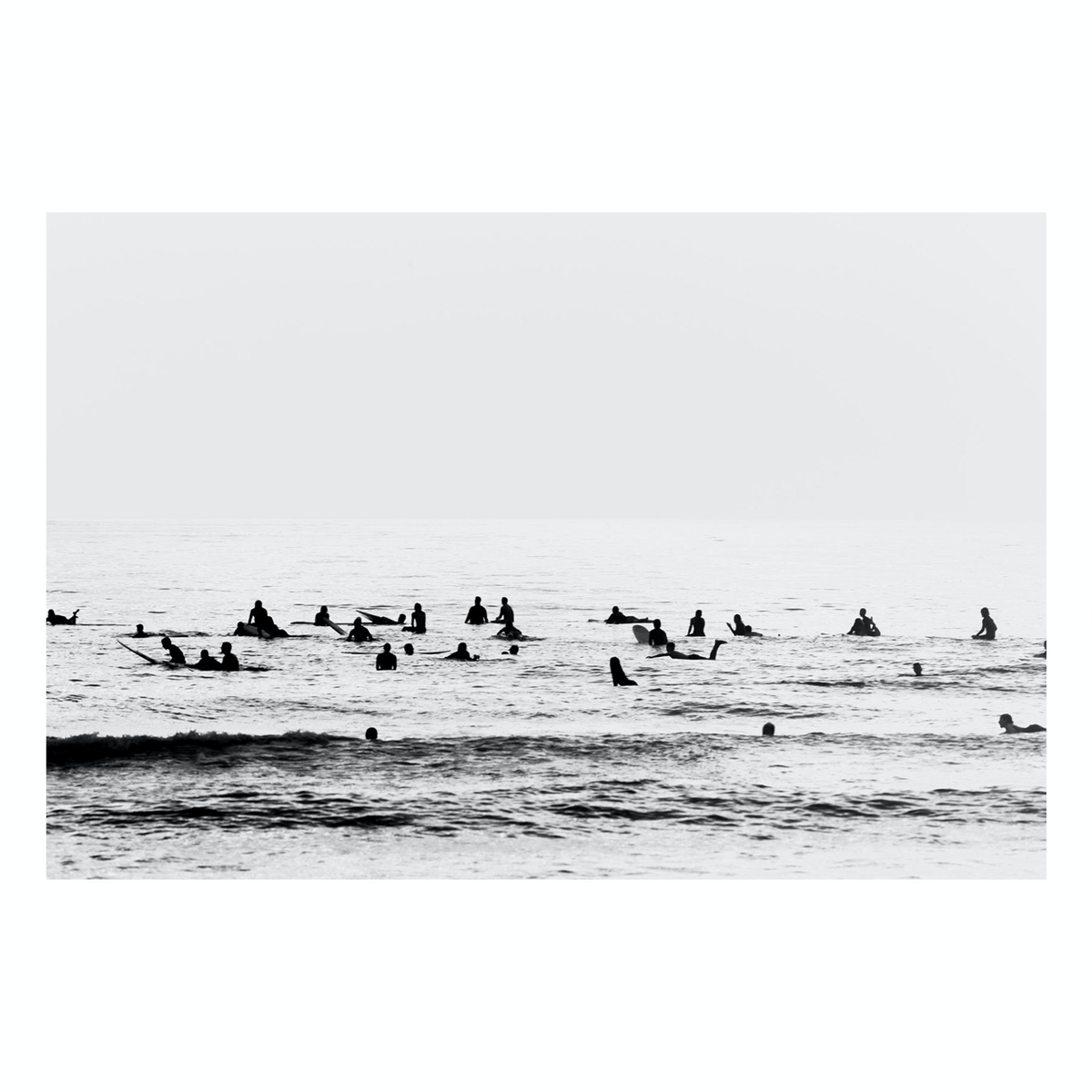 Fine Art Prints - "Surf Lineup" | Ocean Photo Art