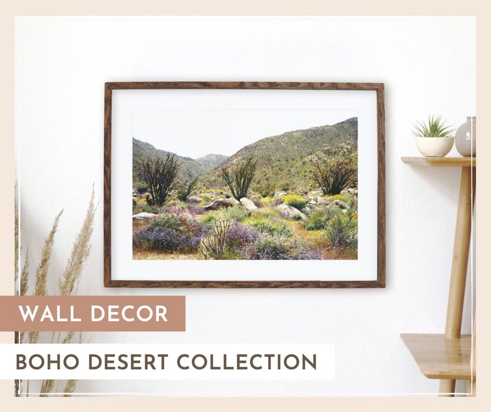 Wall Decor: Boho Desert Wall Art