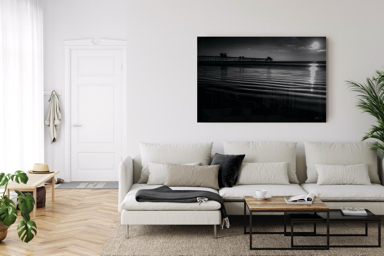 "Aetherial Tides" | Black and White Photography Print