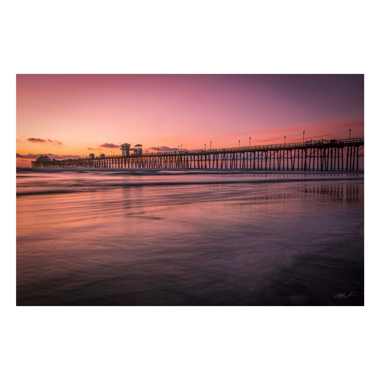 "Echoes of Infinity" | Abstract Coastal Photography Print