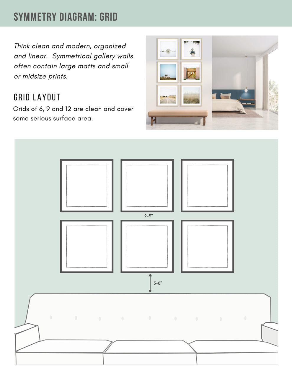 Gallery Wall Guide | Instant PDF Download