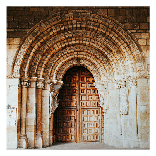 "Intricate Entry" Architectural Fine Art Print