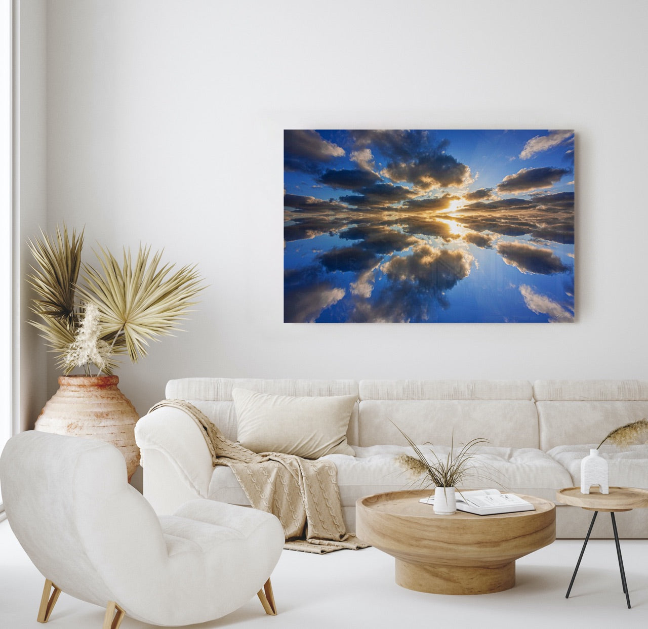 "Lucid Horizon" | Abstract Coastal Photography Print