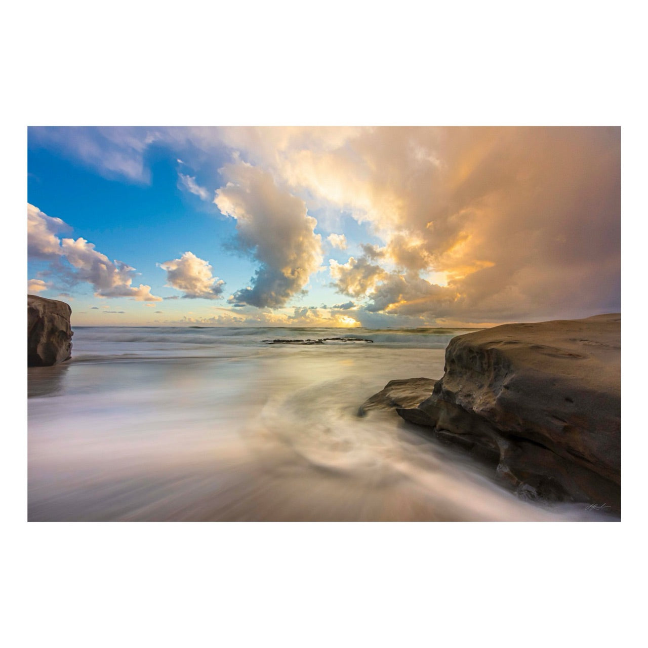 "Silent Harmony" Coastal Wall Art