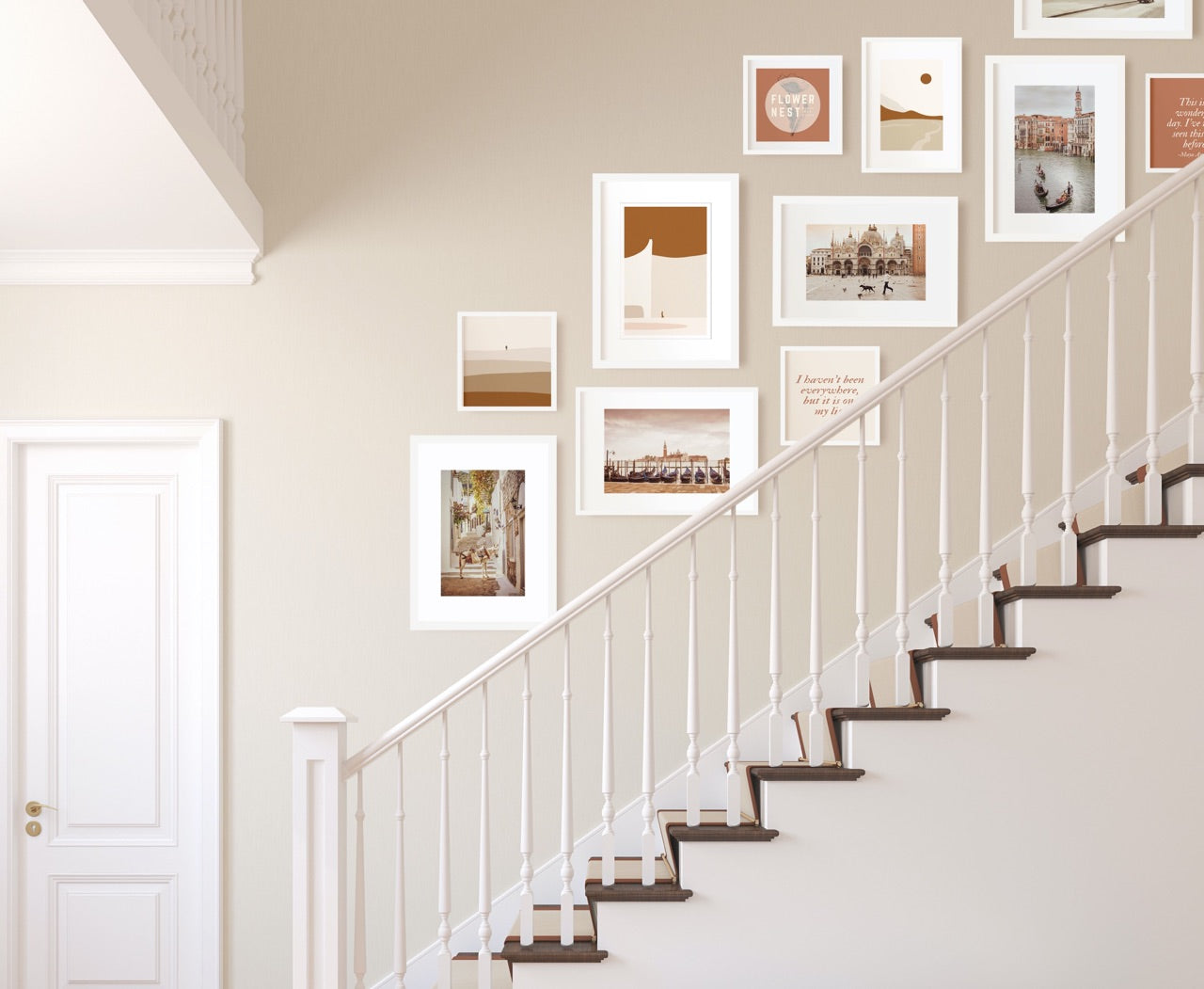 Staircase Gallery Walls