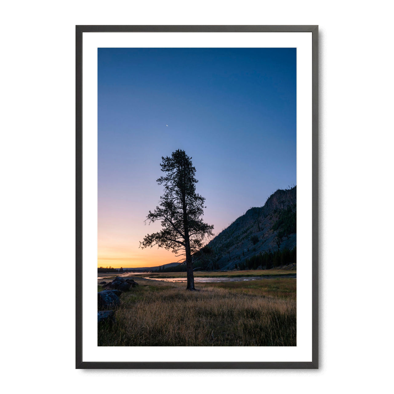 Twilight in Yellowstone