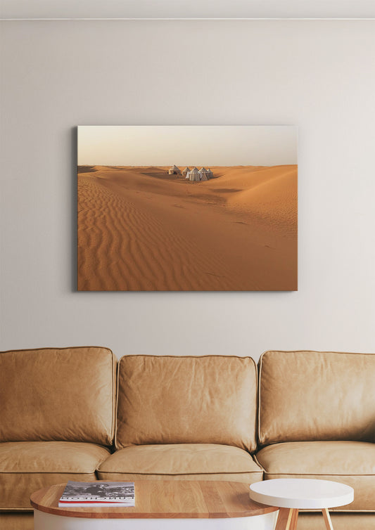 "Camp Sahara" Desert Wall Art