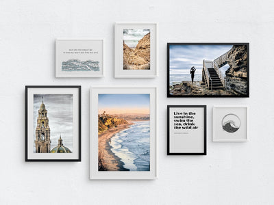 Graphic Art Print - "Live In The Sunshine" | Graphic Art Print