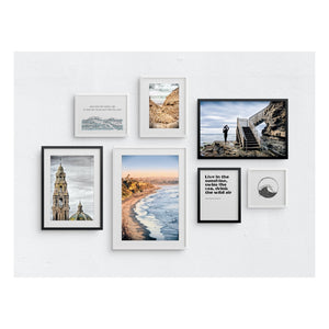 "San Diego Vibes Gallery Wall" | 7 Piece Art Set